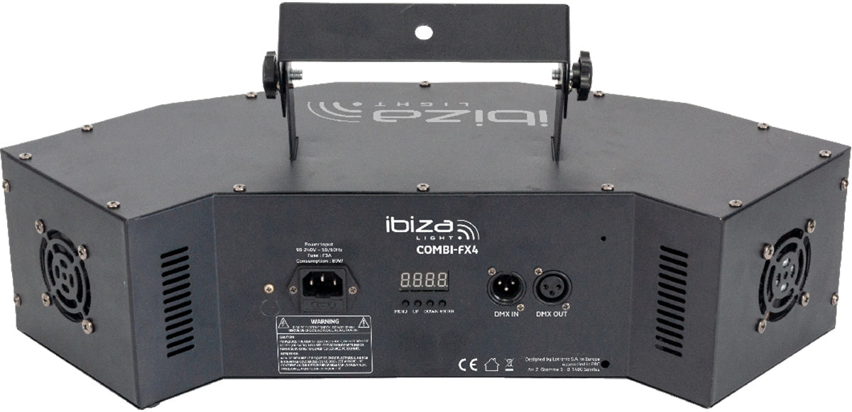 Ibiza Starwash 3-in-1 Luce da discoteca con DMX