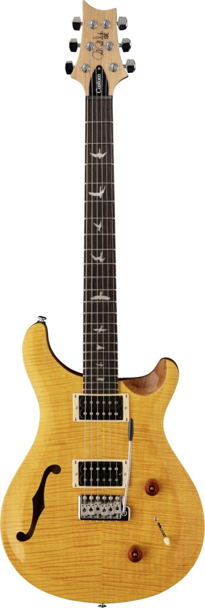 PRS SE Custom 22 Semi-Hollow Santana Yellow