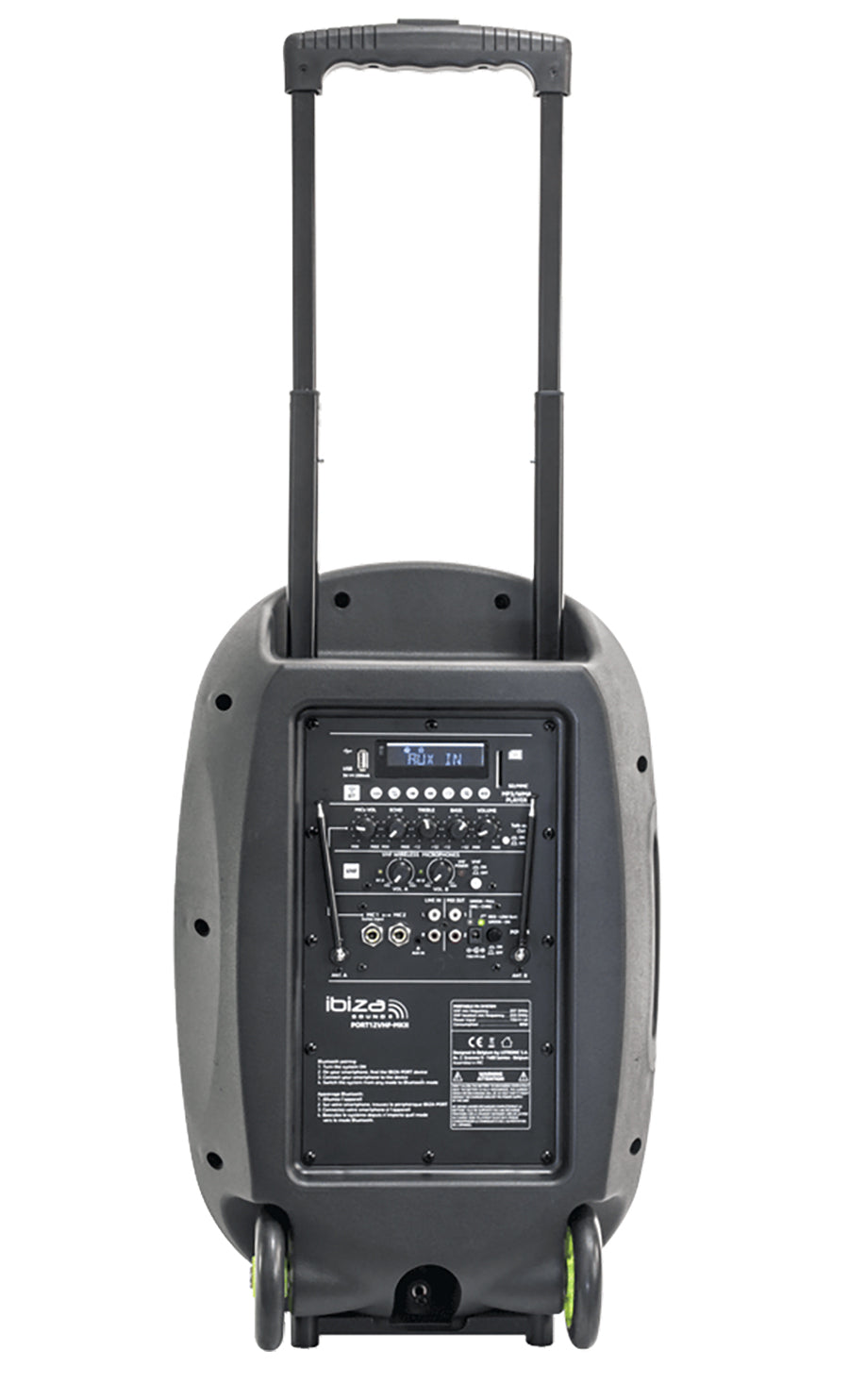 Ibiza altoparlante attivo portatile, Bluetooth