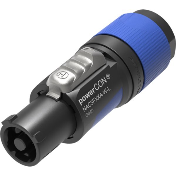 Neutrik NAC3FXXA-W-L Powercon Blu (10-16mm)