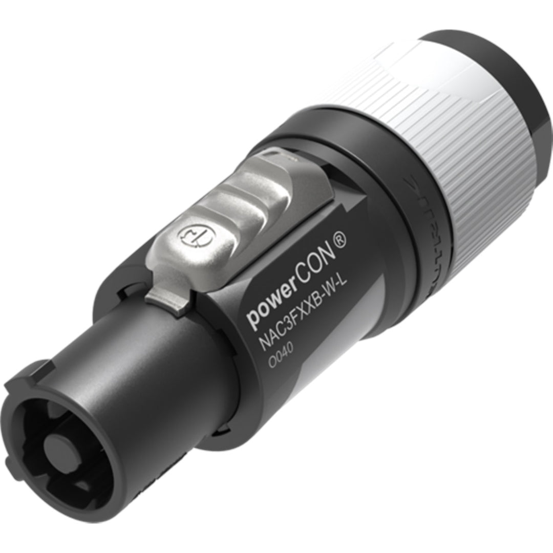 Neutrik NAC3FXXB-W-L Powercon Grigio (10-16mm)