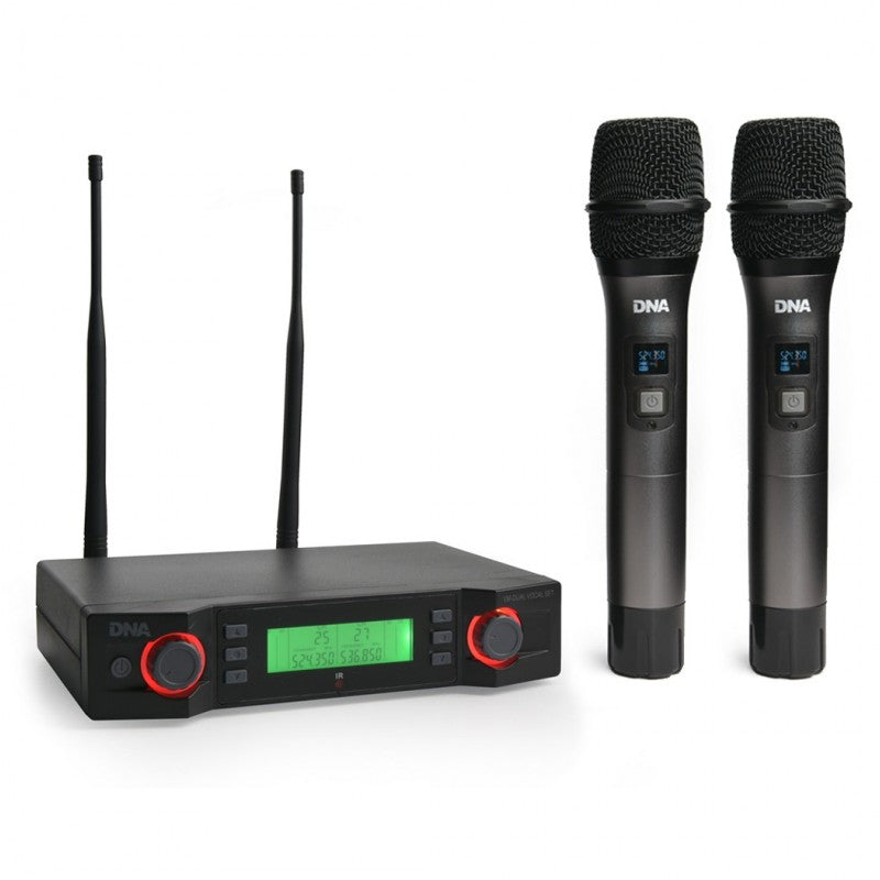 DNA VM - DUAL VOCAL SET dobbelt trådløst håndholdt mikrofonsystem