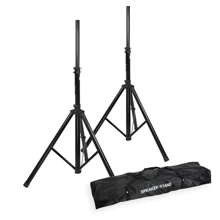 Set di Supporti per Altoparlanti con Borsa (30kg, 1,80m)