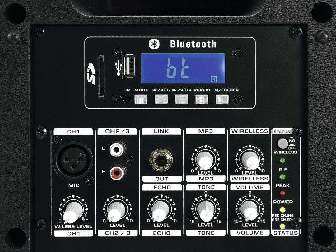 OMNITRONIC Set WAMS-65BT + Batteria