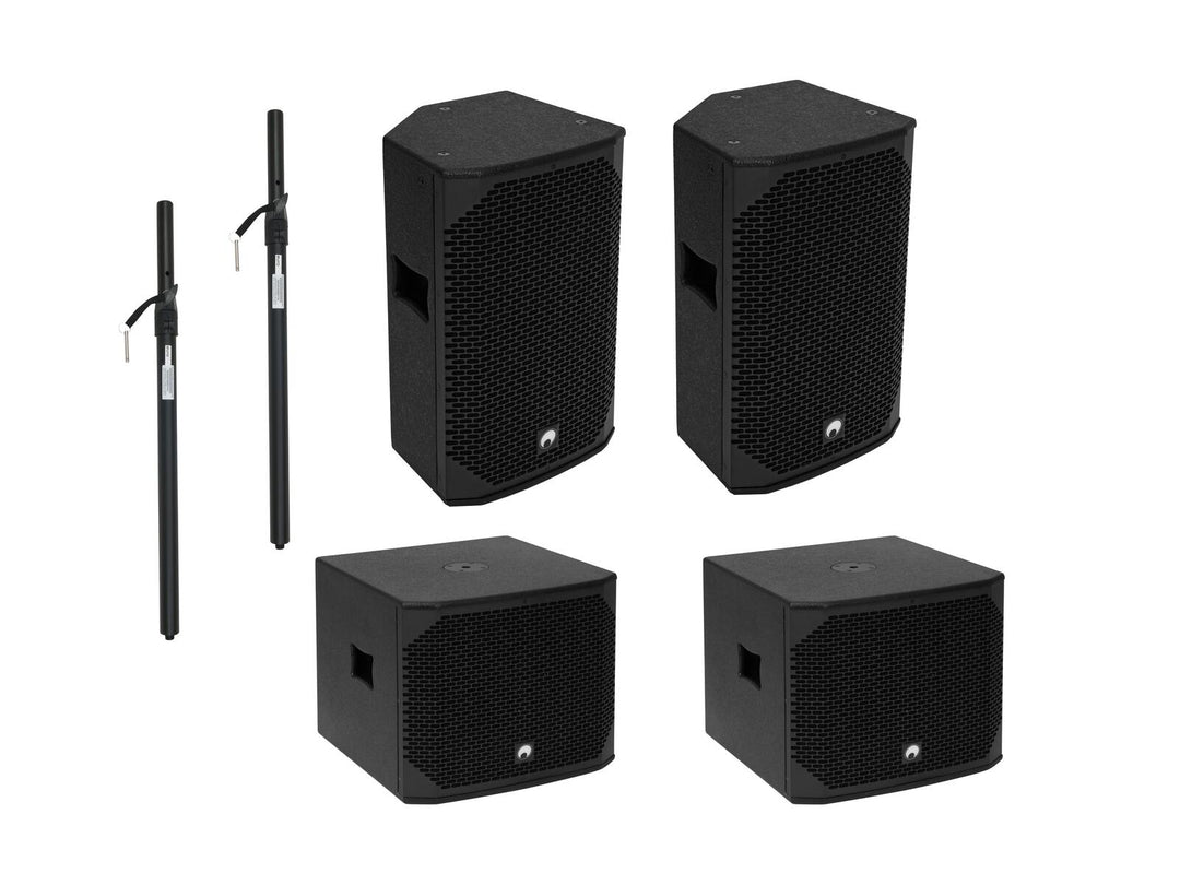OMNITRONIC Set PA AZX attivo M