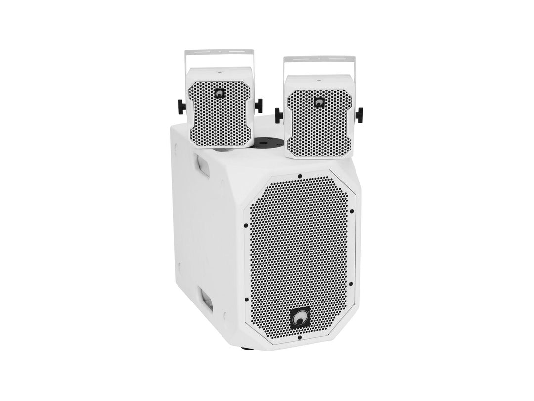 Set OMNITRONIC BOB-10A wh + 2x BOB-4 wh