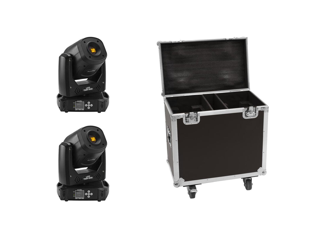 EUROLITE Set 2x LED TMH-S90 + Custodia