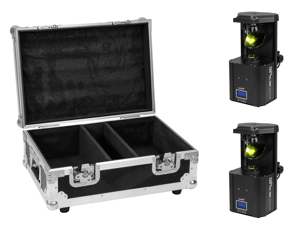 EUROLITE Set 2x LED TSL-350 Scan COB + Custodia