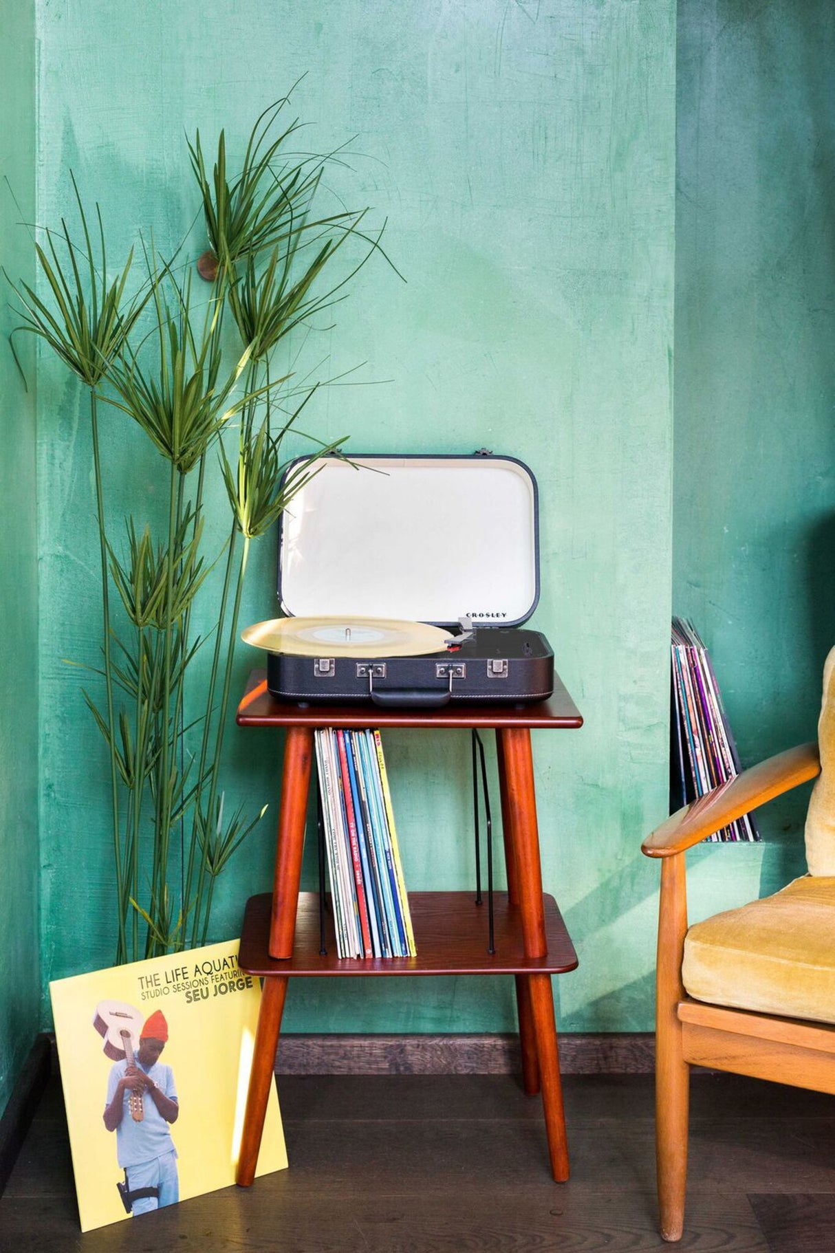 Crosley - Mobile per Giradischi Manchester (Paprika)