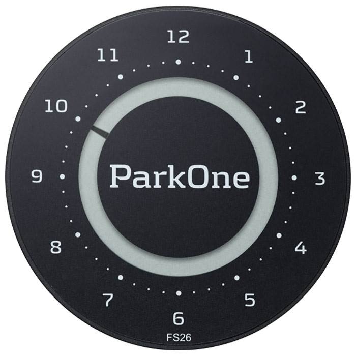 ParkOne2 Disco Orario (Nero)