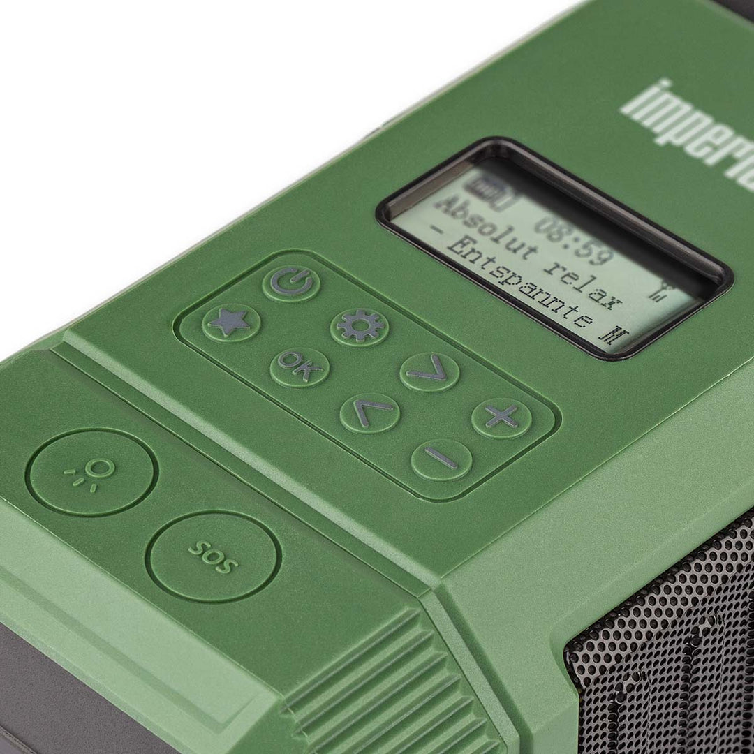 DABMAN OR 3 Radio DAB+/FM portatile a batteria con Bluetooth