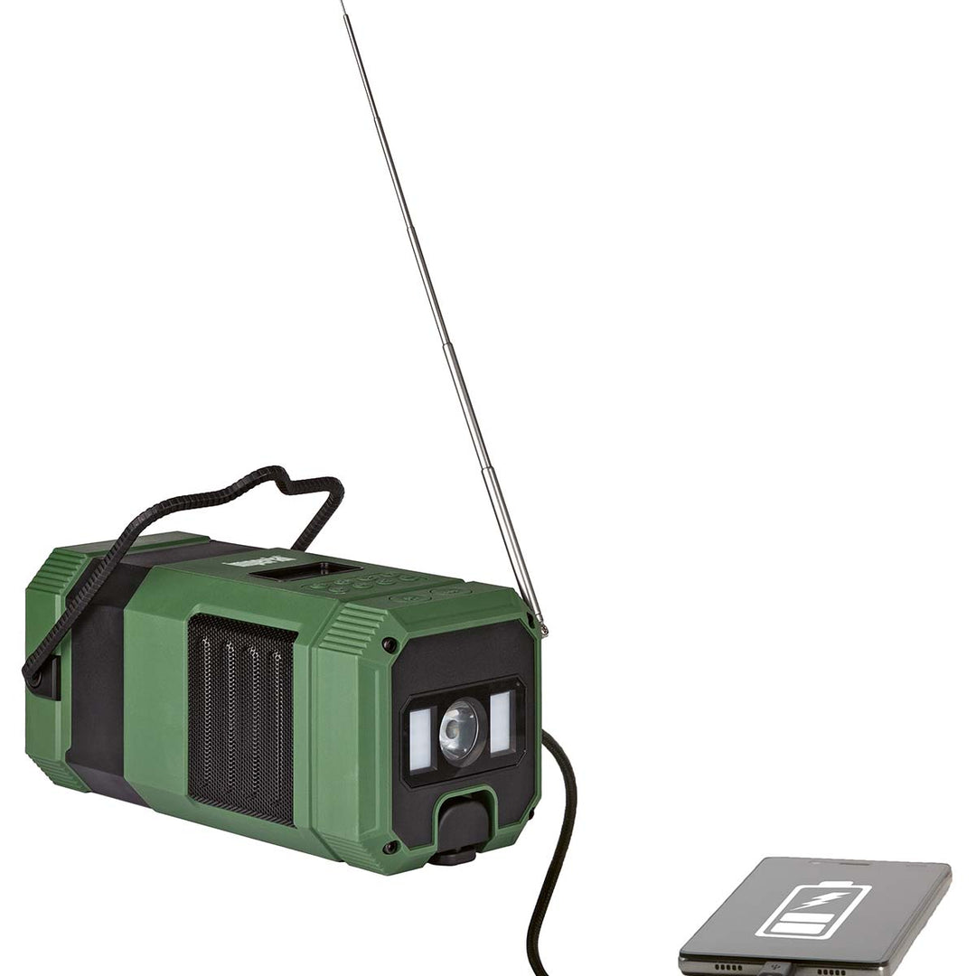 DABMAN OR 3 Radio DAB+/FM portatile a batteria con Bluetooth
