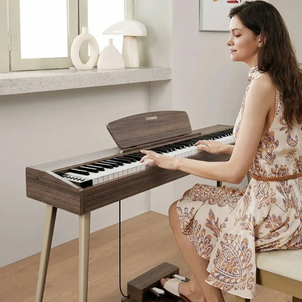 Donner DHP-100 Pro pianoforte elettrico noce