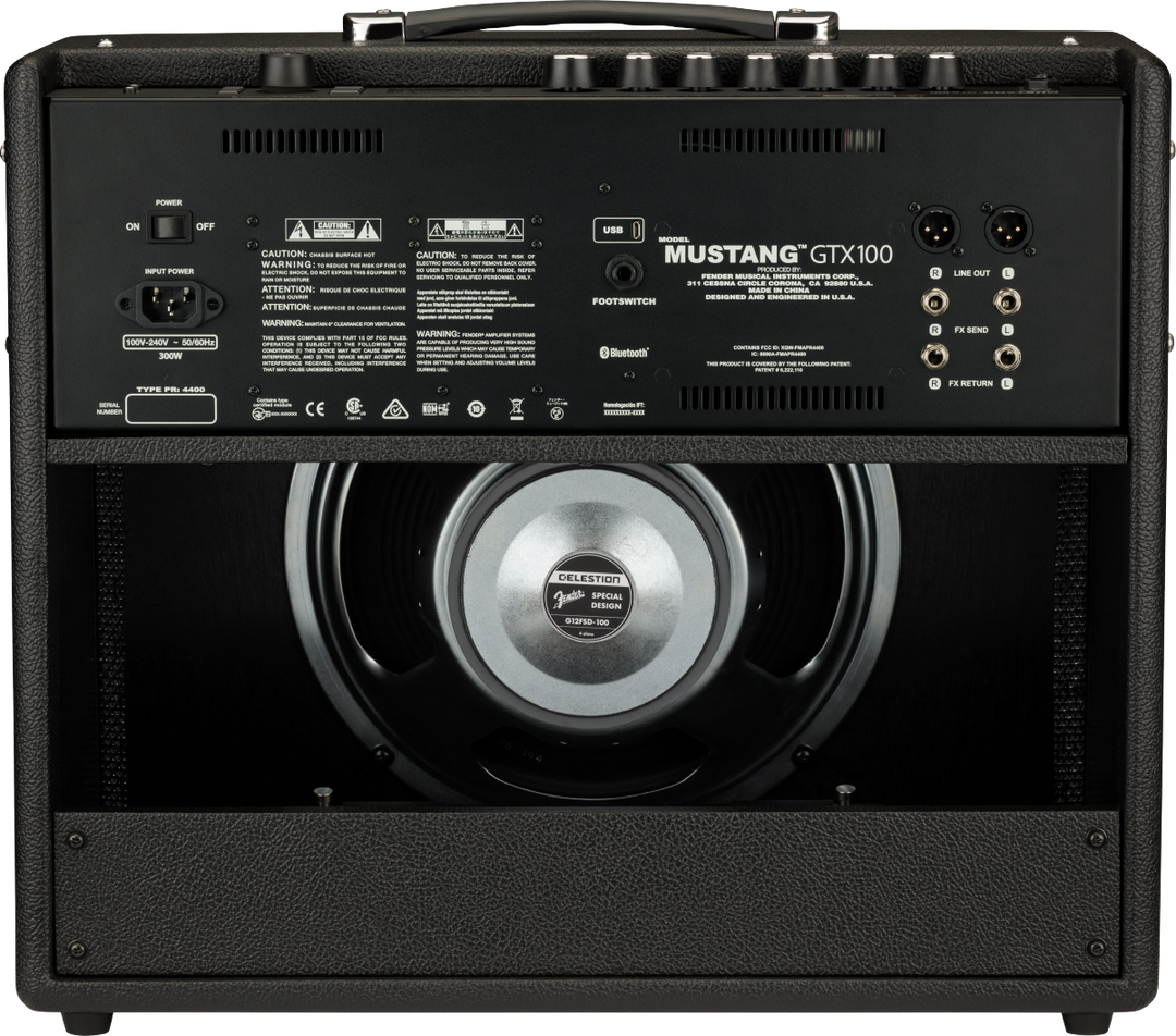 Fender Mustang GTX100 Combo Amplificatore per chitarra