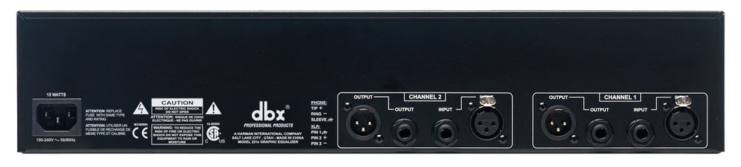 dbx 231S 2x 31 Bande Equalizzatore Grafico