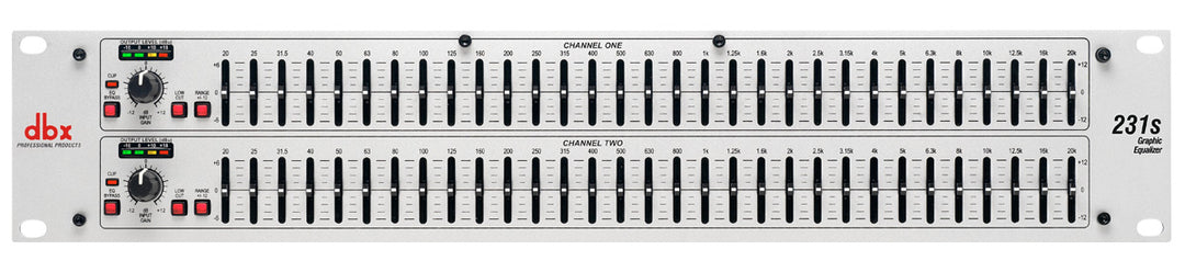 dbx 231S 2x 31 Bande Equalizzatore Grafico