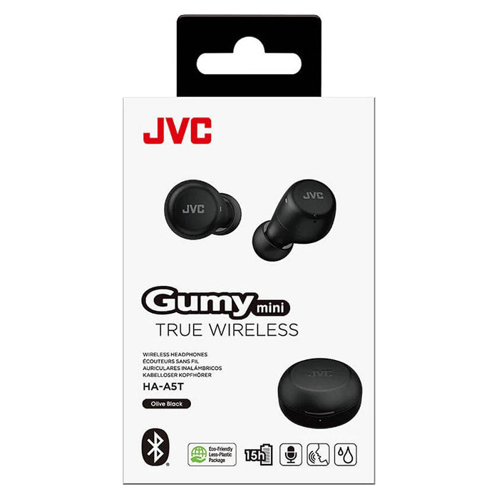 JVC HAA6TBU cuffie true wireless nere