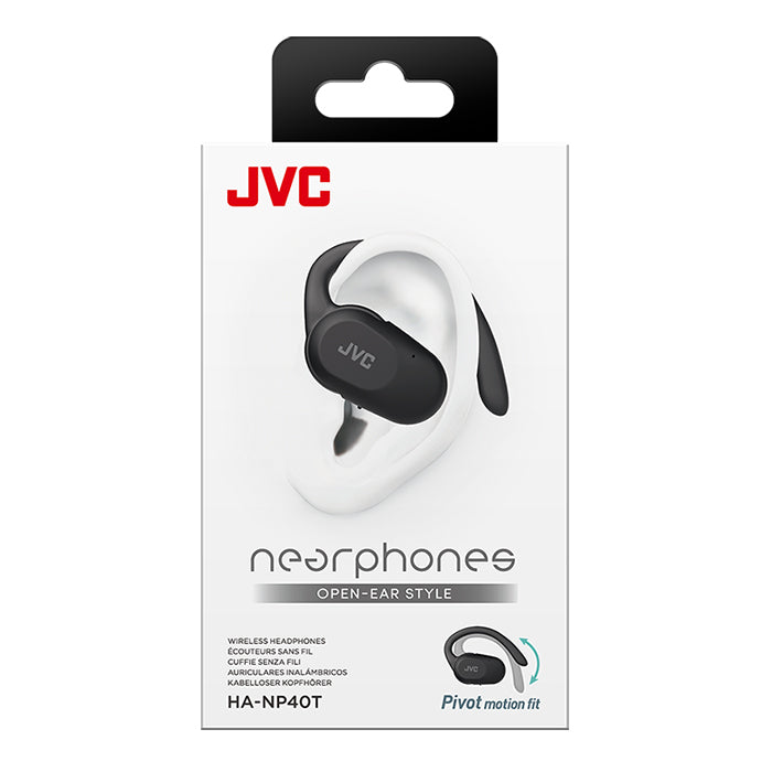 JVC Nearphones NP40T cuffie Open Ear nere