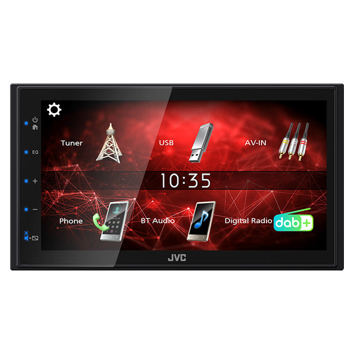 Autoradio JVC KW-M27DBT 2-DIN con DAB+