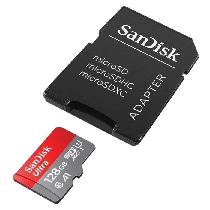 Scheda SD SanDisk Ultra da 128GB inclusa di adattatore
