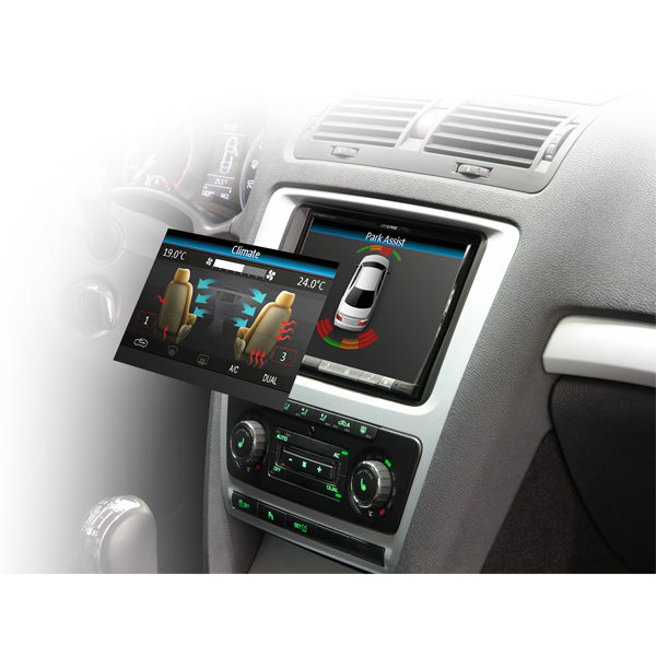 CAN Alpine per video VW (controllo climatizzazione)
