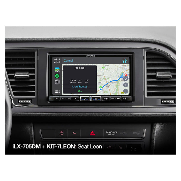 Alpine ILX-705DM Apple Carplay wireless 2-DIN 7"
