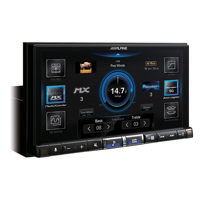 Alpine ILX-705D Apple Carplay wireless 2-din 7"