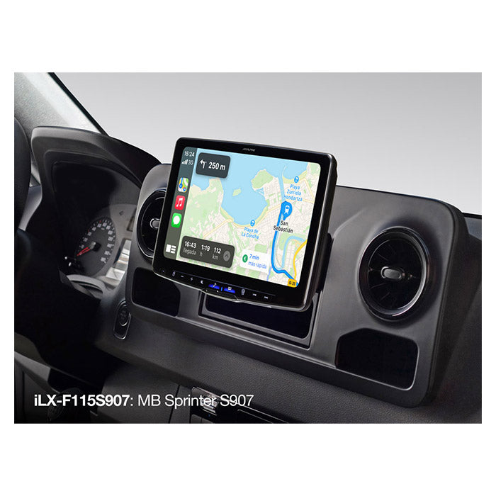 Alpine ILX-F115S907 bundle per Halo11 per Sprinter S907