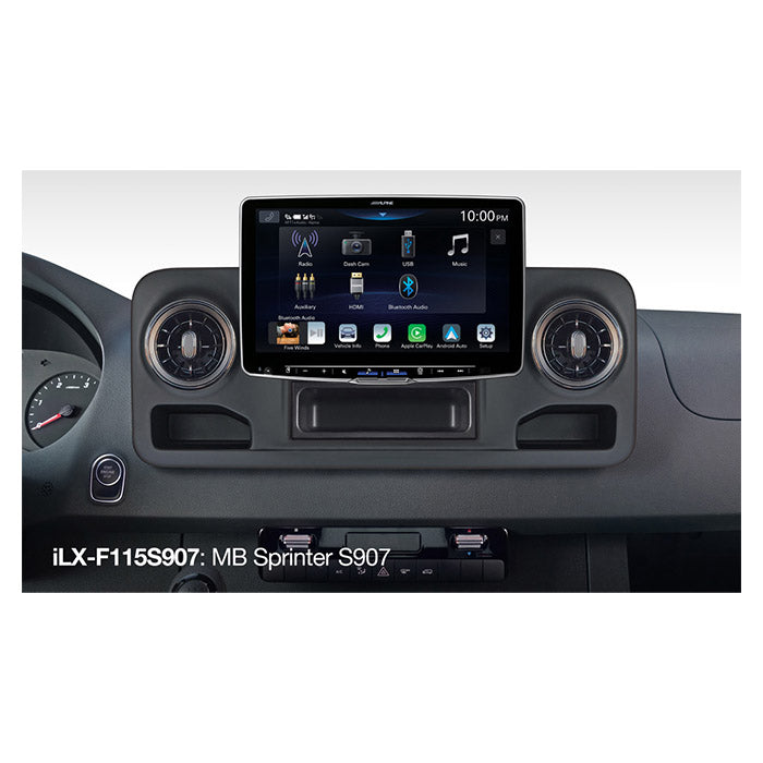 Alpine ILX-F115S907 bundle per Halo11 per Sprinter S907