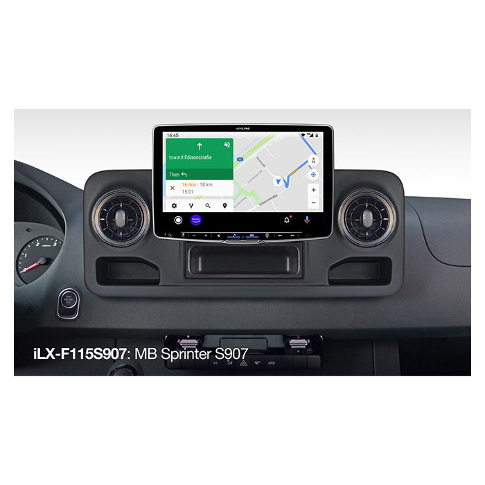 Alpine ILX-F115S907 bundle per Halo11 per Sprinter S907