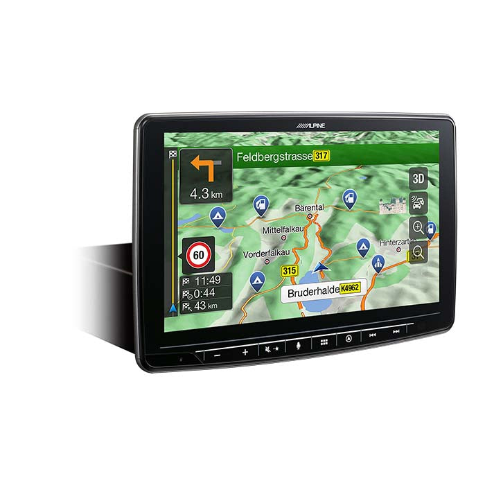 Alpine INE-F904DC Halo9 con navigazione e mappe per camion