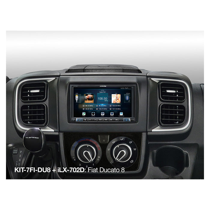 Kit Alpine KIT-7FI-DU8 7" per Fiat Ducato modello 8 2022-