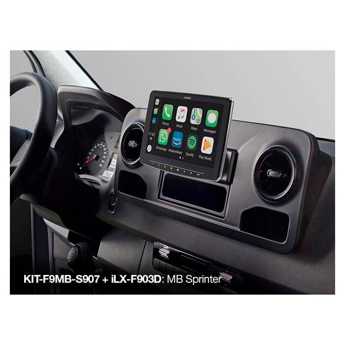 Alpine kit di montaggio 9" Sprinter w907 2018->