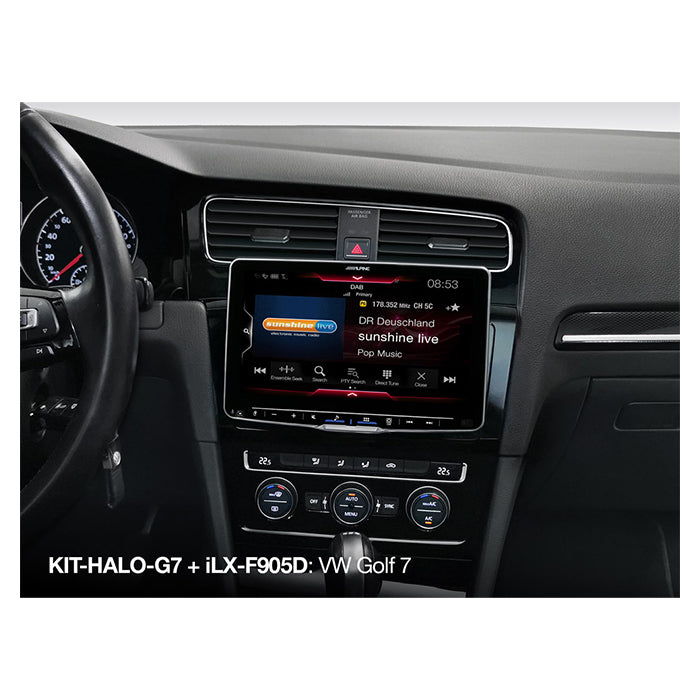Alpine kit per HALO 9 e HALO 11 per VW Golf 7