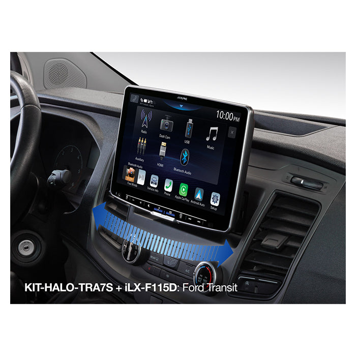Alpine kit per HALO 9 e HALO 11 per Ford Transit Custo