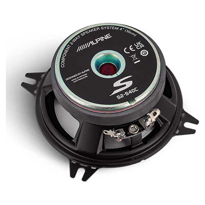 Alpine S2-S40C altoparlante da 10cm kit componenti a 2 vie