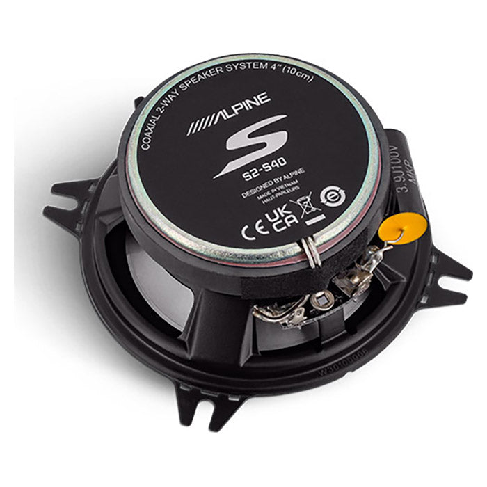 Altoparlante Alpine S2-S40 da 10 cm, coassiale a 2 vie