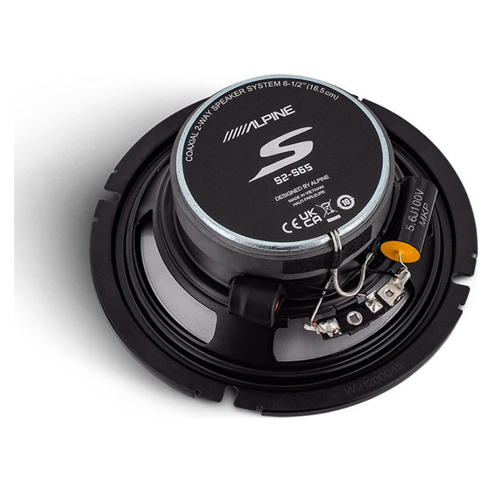 Altoparlante Alpine S2-S65 da 16,5 cm, coassiale a 2 vie