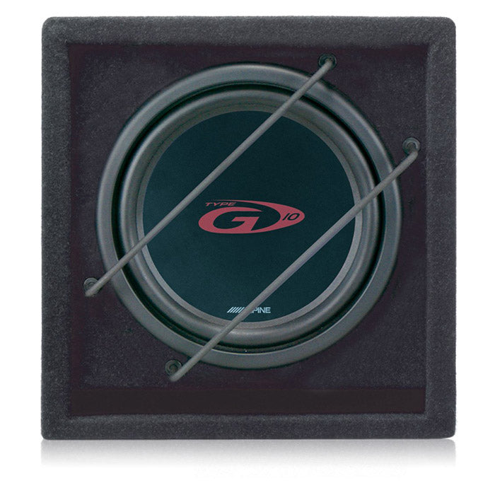 Subwoofer Alpine 10" con sistema bass reflex - SBG-1044BR