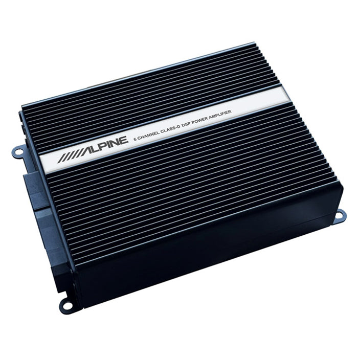 Sistema DSP e subwoofer Alpine per Ford Transit Custom 7