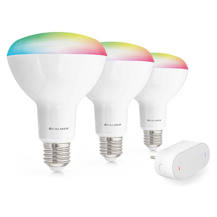 Caliber BR30 smart home starterpack lampadina LED bianco/multicolore