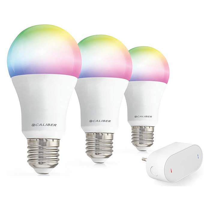 Caliber E27 Smart Home starterpack lampadine LED bianco/multicolore