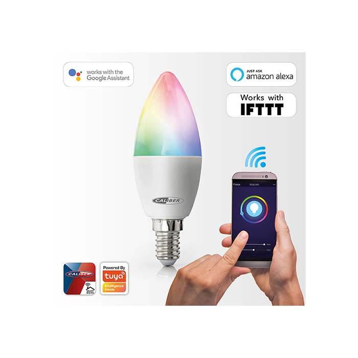 Caliber E14 Smart Home lampadina LED multicolor
