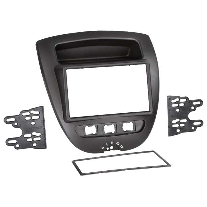 2-DIN Cornice per Aygo, C1 e Peugeot 107 2004-2014