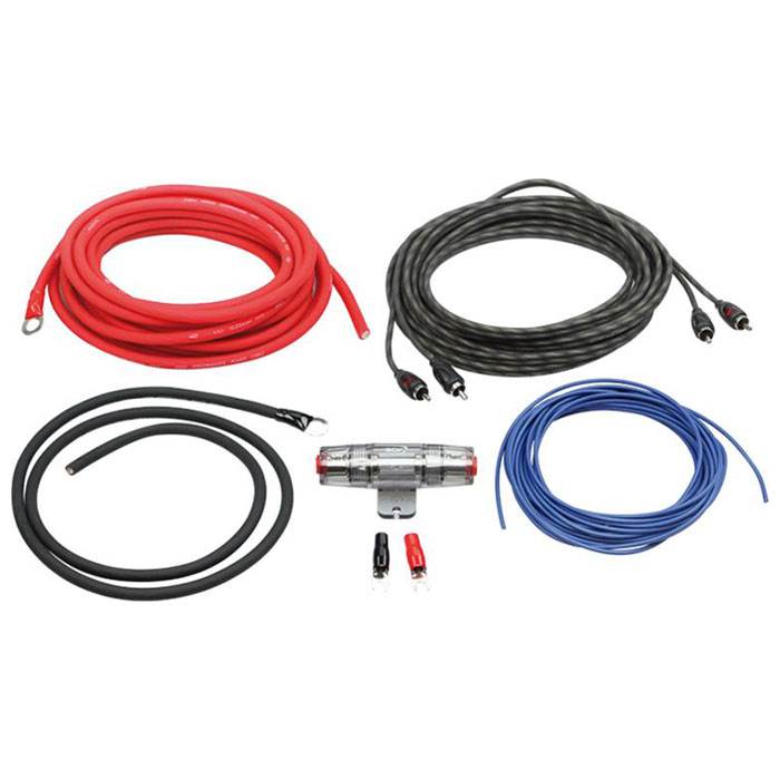 Kit Cavi Amplificatore Auto 2-canali (10mm2)