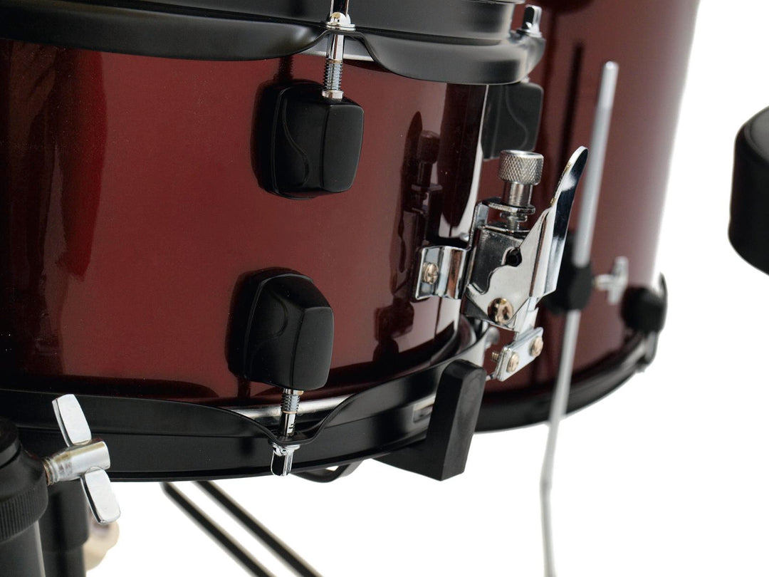 DiMavery DS-200 Set di Batteria, Rosso