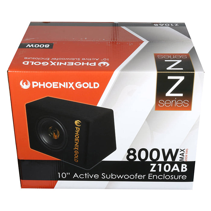 Phoenix Gold Sub attivo 10" con cavi e telecomando