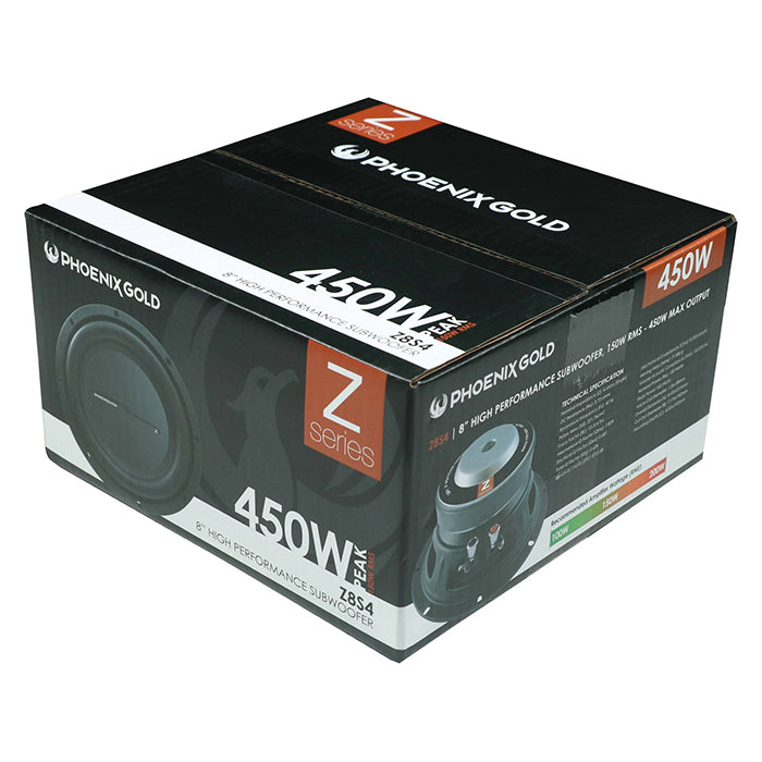 Phoenix Gold subwoofer serie Z 8" 450W 4OHM
