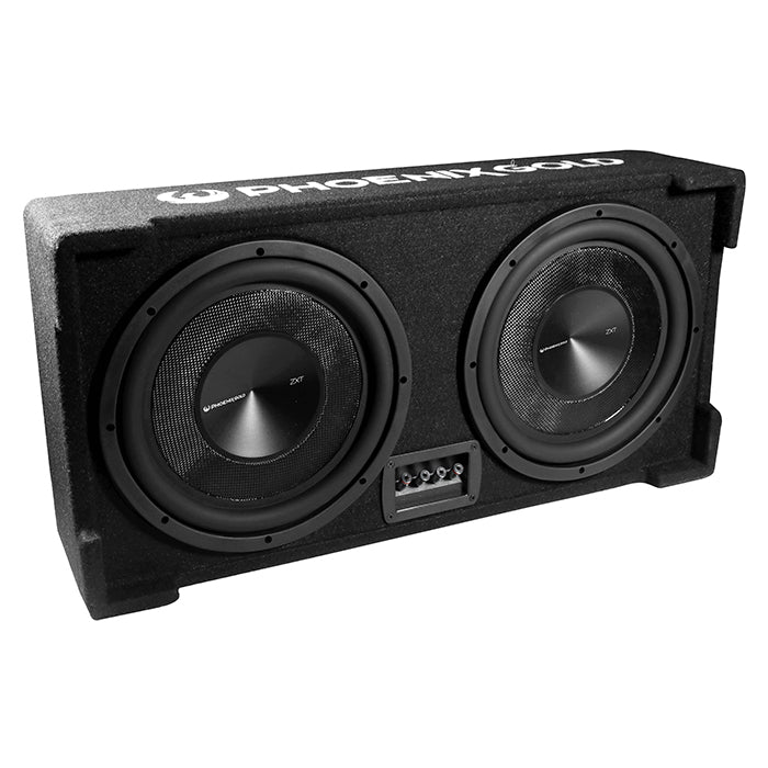 Phoenix Gold subwoofer passivo 2X12" 1000W RMS 2Ohm box