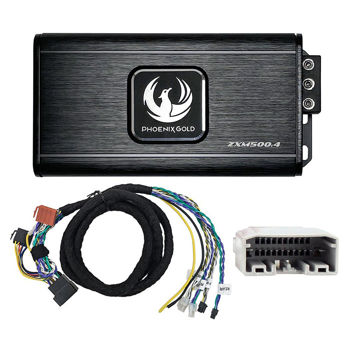Amplificatore Phoenix Gold Jeep Dodge 4x125W Plug-N-Play